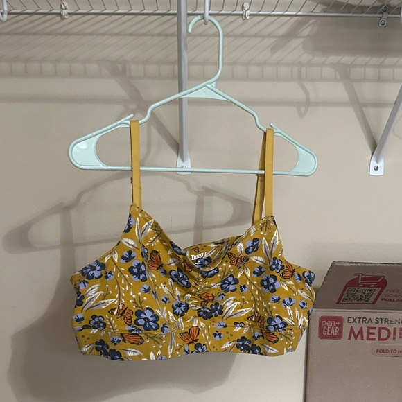 Duluth Trading Co Tops - Duluth Trading Co Yellow Floral Camisole